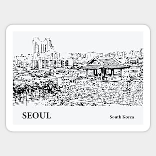 Seoul - South Korea Sticker